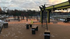 Площадка для воркаута в городе Одинцово №8406 Большая Современная фото