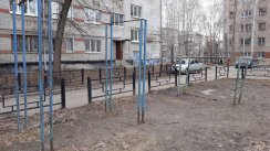 Площадка для воркаута в городе Екатеринбург №8423 Маленькая Современная фото