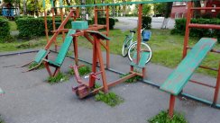 Площадка для воркаута в городе Зеленоградск №8566 Средняя Советская фото