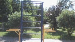 Площадка для воркаута в городе Ивантеевка №8726 Маленькая Советская фото