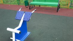 Площадка для воркаута в городе Ивантеевка №8733 Средняя Современная фото