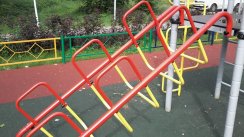Площадка для воркаута в городе Ивантеевка №8733 Средняя Современная фото