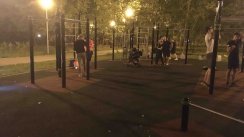 Площадка для воркаута в городе Москва №8974 Средняя Хомуты фото