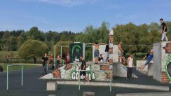 Площадка для воркаута в городе Минск №9006 Средняя Современная фото