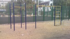 Площадка для воркаута в городе Липецк №9011 Средняя Современная фото