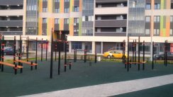 Площадка для воркаута в городе Зеленоград №9047 Средняя Хомуты фото