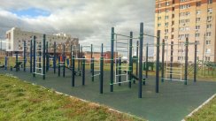 Площадка для воркаута в городе Ступино №9107 Средняя Хомуты фото