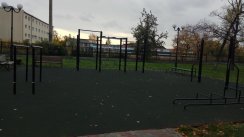 Площадка для воркаута в городе Тюмень №9108 Маленькая Современная фото