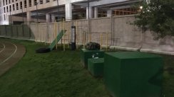 Площадка для воркаута в городе Санкт-Петербург №9157 Маленькая Современная фото