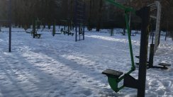 Площадка для воркаута в городе Санкт-Петербург №9369 Средняя Современная фото