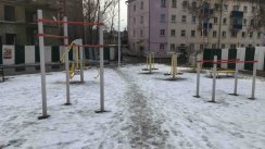 Площадка для воркаута в городе Иркутск №9428 Маленькая Хомуты фото