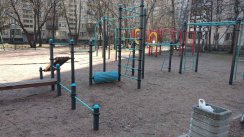 Площадка для воркаута в городе Санкт-Петербург №9513 Маленькая Хомуты фото