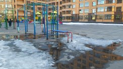 Площадка для воркаута в городе Новосибирск №9521 Средняя Современная фото