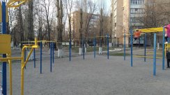 Площадка для воркаута в городе Харьков №9529 Средняя Современная фото