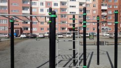 Площадка для воркаута в городе Новосибирск №9539 Маленькая Хомуты фото