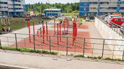 Площадка для воркаута в городе Ижевск №9575 Средняя Хомуты фото