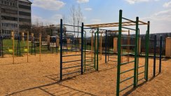 Площадка для воркаута в городе Истра №9592 Маленькая Советская фото