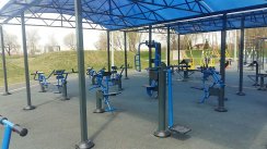 Площадка для воркаута в городе Москва №9608 Большая Хомуты фото