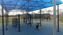 Площадка для воркаута в городе Москва №9608 Большая Хомуты фото