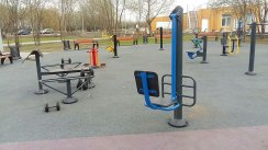 Площадка для воркаута в городе Москва №9607 Средняя Хомуты фото