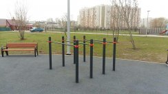 Площадка для воркаута в городе Москва №9607 Средняя Хомуты фото