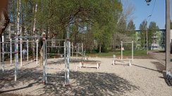 Площадка для воркаута в городе Вологда №9664 Средняя Хомуты фото