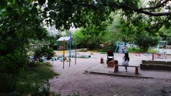 Площадка для воркаута в городе Бишкек №9704 Маленькая Советская фото