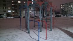 Площадка для воркаута в городе Ижевск №9737 Маленькая Советская фото