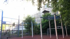 Площадка для воркаута в городе Санкт-Петербург №9792 Средняя Современная фото