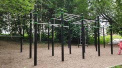 Площадка для воркаута в городе Москва №9838 Маленькая Хомуты фото