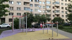 Площадка для воркаута в городе Санкт-Петербург №9946 Маленькая Хомуты фото