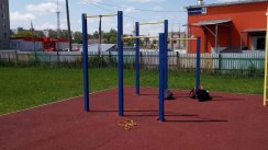 Площадка для воркаута в городе Егорьевск №9954 Маленькая Современная фото