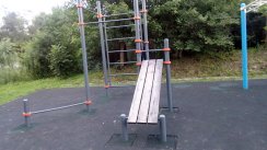 Площадка для воркаута в городе Хабаровск №9988 Средняя Современная фото