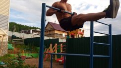 Площадка для воркаута в городе Улан-Удэ №10049 Маленькая Советская фото