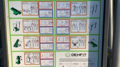 Площадка для воркаута в городе Амстердам №10067 Маленькая Современная фото