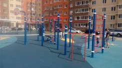 Площадка для воркаута в городе Железнодорожный №10072 Большая Хомуты фото