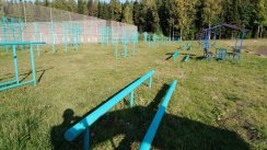 Площадка для воркаута в городе Ханты-Мансийск №10123 Средняя Советская фото