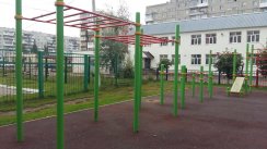 Площадка для воркаута в городе Уфа №9624 Средняя Хомуты фото