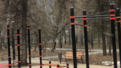 Площадка для воркаута в городе Москва №10202 Большая Современная фото