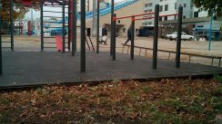 Площадка для воркаута в городе Курск №10265 Большая Современная фото