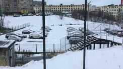 Площадка для воркаута в городе Североморск №10320 Маленькая Современная фото