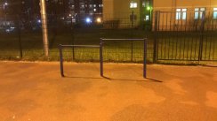 Площадка для воркаута в городе Санкт-Петербург №10368 Маленькая Современная фото