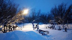 Площадка для воркаута в городе Воркута №10475 Средняя Современная фото