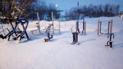 Площадка для воркаута в городе Воркута №10475 Средняя Современная фото