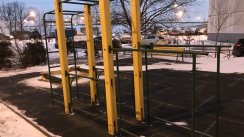 Площадка для воркаута в городе Химки №10517 Маленькая Современная фото