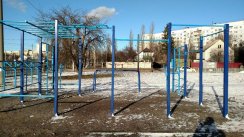 Площадка для воркаута в городе Харьков №10586 Средняя Современная фото