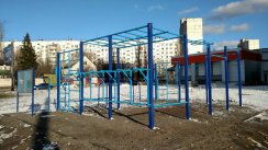 Площадка для воркаута в городе Харьков №10586 Средняя Современная фото