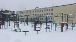 Площадка для воркаута в городе Боготол №10592 Средняя Современная фото