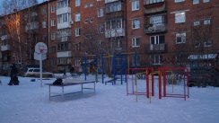 Площадка для воркаута в городе Иркутск №10615 Средняя Современная фото