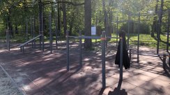 Площадка для воркаута в городе Заречный №10721 Маленькая Современная фото